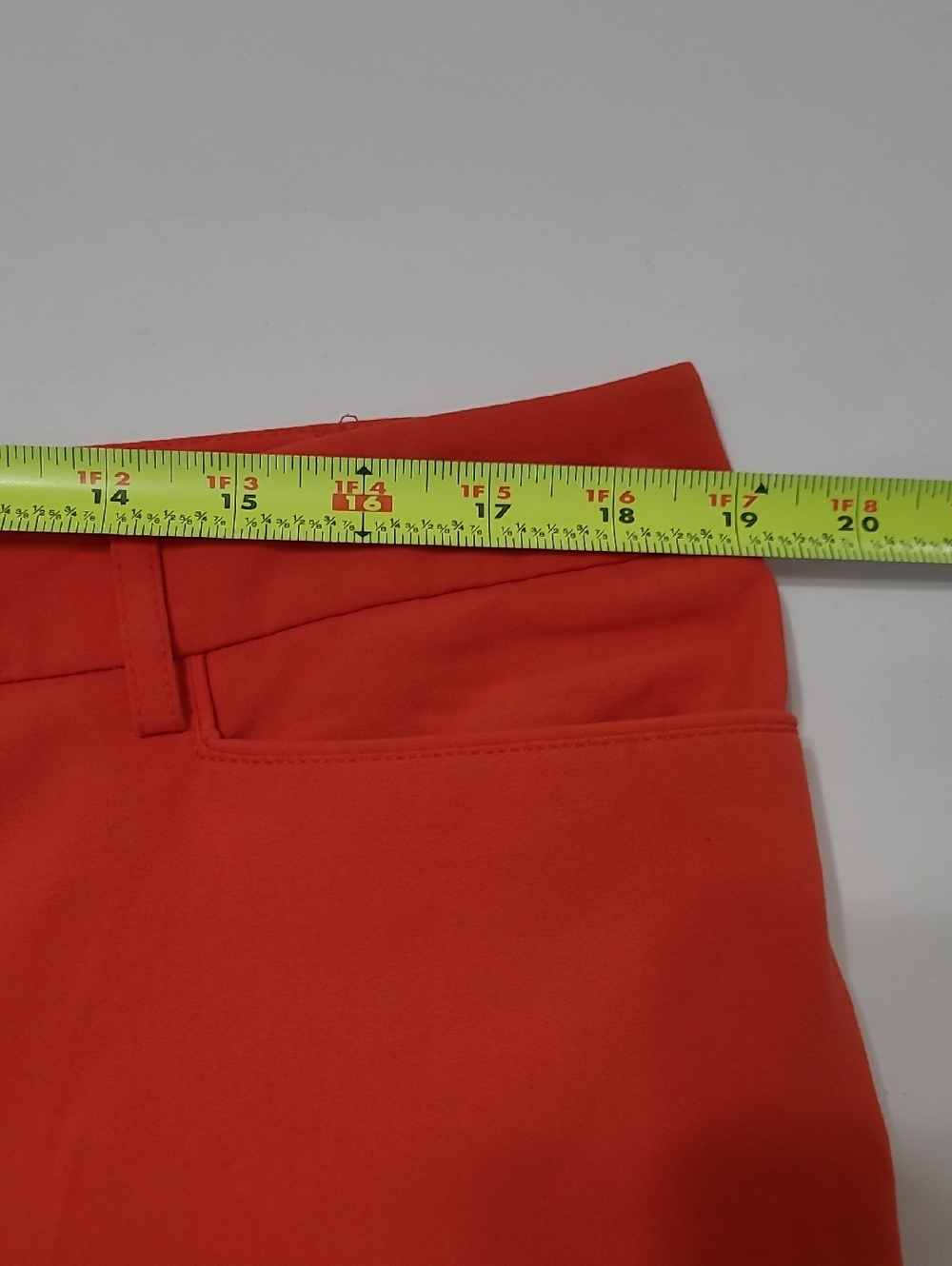New York & Company Orange Trousers Size 18 PETITE - Picture 6 of 9